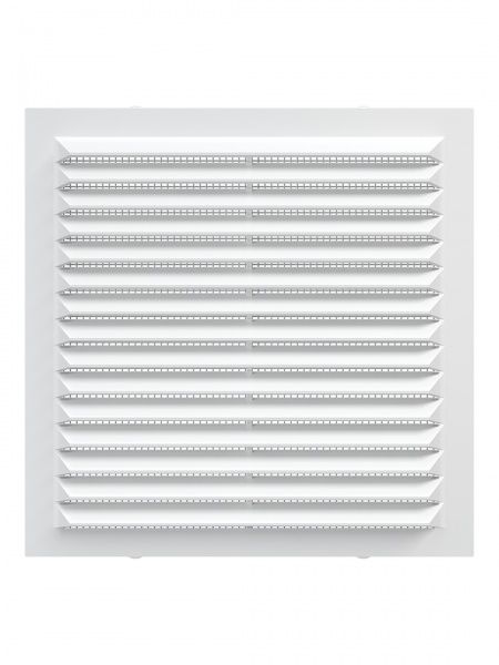 Решетка пластиковая 194х194, белая, сетка