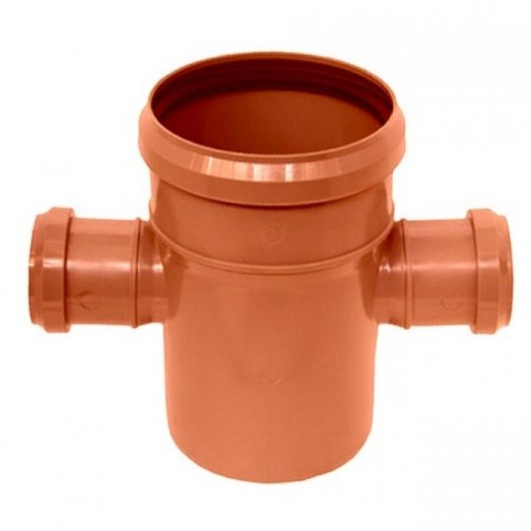 Крестовина канализационная РР 110-50-50/90 (оранж.)