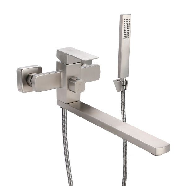 Смеситель для ван. однор., SUS125-006EP длин.изл.