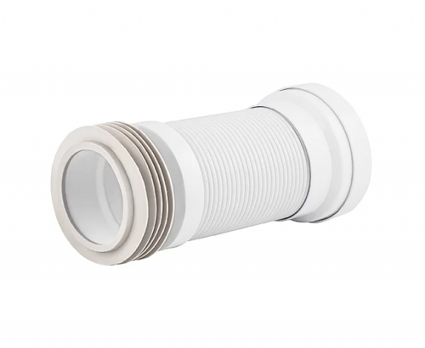 Гофроподвод к унитазу Ду110 L 27-55см АРМИРОВАННЫЙ