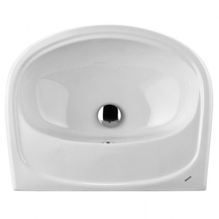 Умывальник "Анимо-60" с переливом, без комплекта, без отверстия, белый