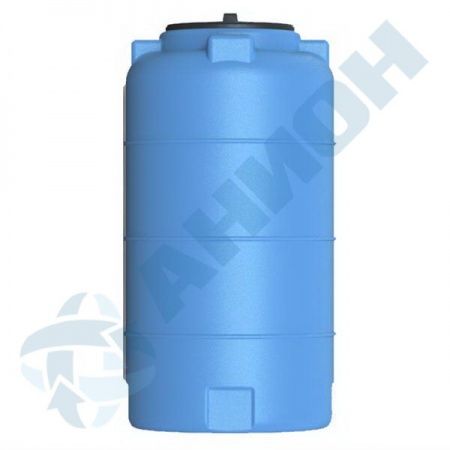 Емкость ПЭ цилиндрическая синего цвета 560л (560ВФК2)