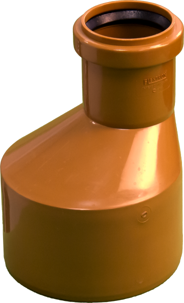Переход РР канализационный 110х50 (оранж.)