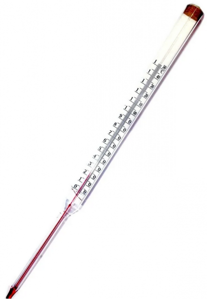 Термометр технический, жидкостный ТТЖ-М 0--100 С, L-103 мм