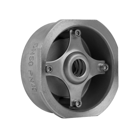 Клапан обратный межфланцевый CVS40.04.300.40.М/Ф   Ду300,  Ру-40,  Т-300   (нерж.)