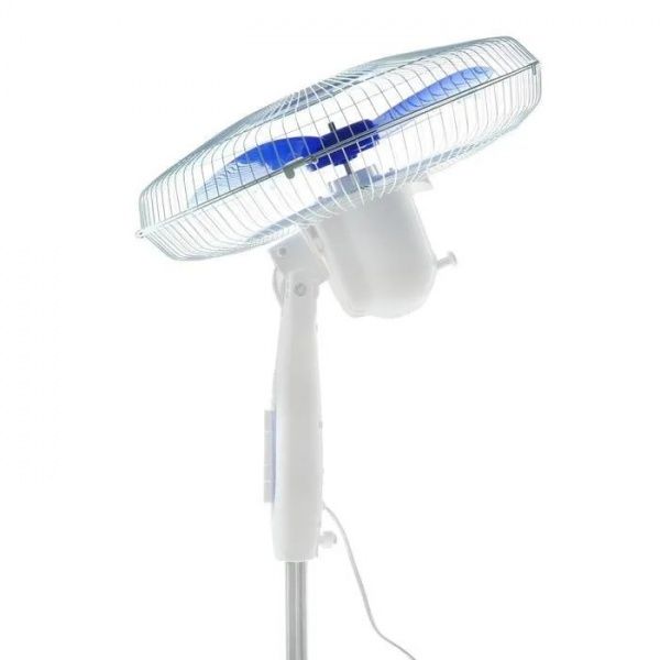 Вентилятор напольный LIRA LR 1101 blue, высота 125см, диаметр 40см (55Вт, 220В)