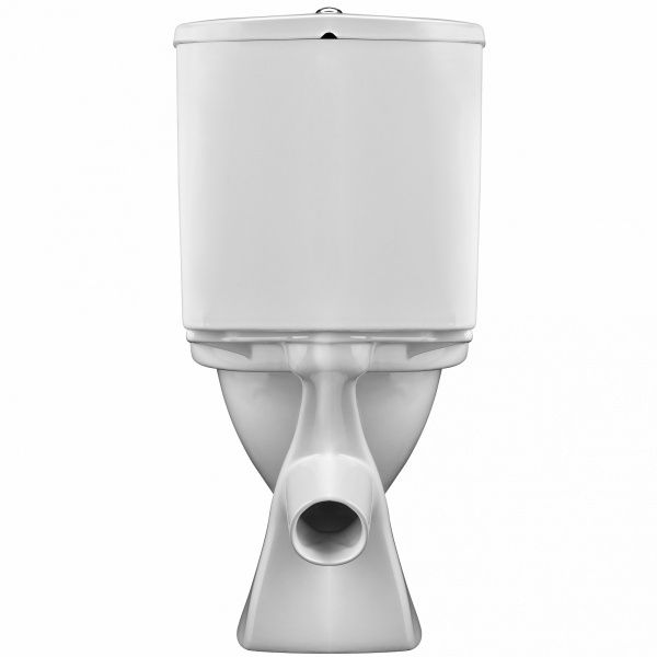 Унитаз Алькор с бачком, белый, 1 кн.арм., косой выпуск, нижн.подв., сиденье полипропилен