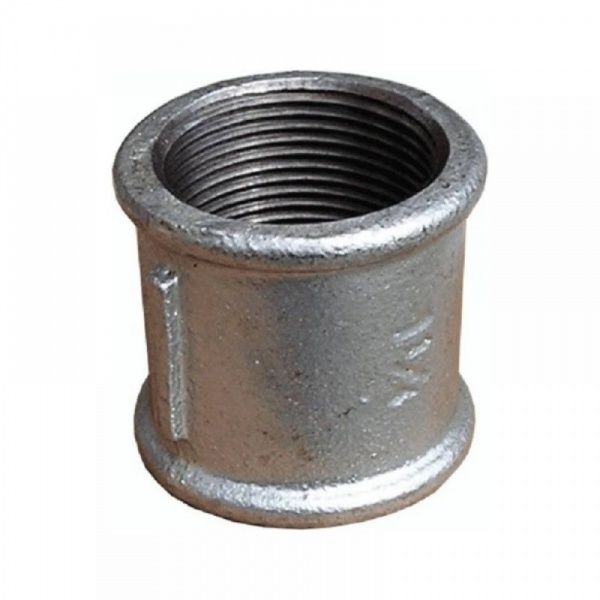 Муфта чугунная, оцинкованная Ду 20