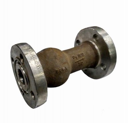 Клапан поворотный 19нж10бк (УФ 44010) Ду 100, Ру-160 (фланцевый)