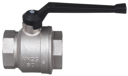 Кран никелированный 11б27п1 Ду 40 муфта/муфта "рычаг"   (серия - ГОСТ)