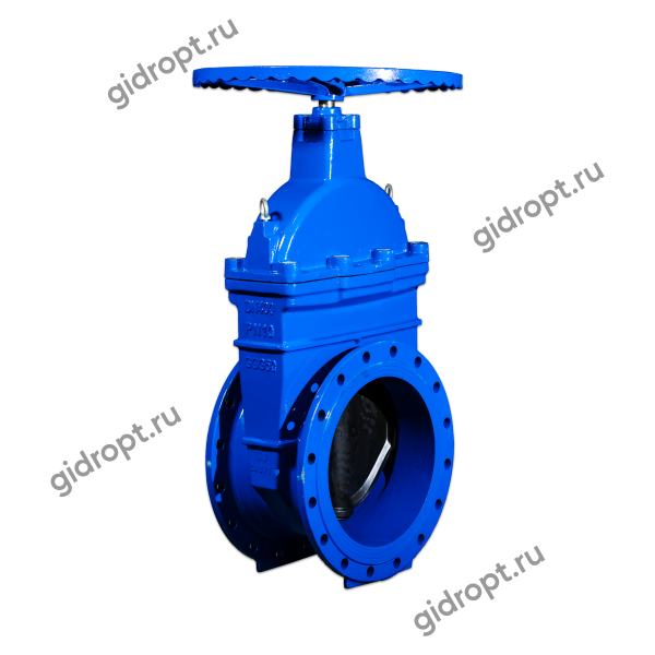 Задвижка 30ч39р Ду 400   Ру-10   (ТЯЖЕЛАЯ, ЛАТУННАЯ гайка на клине)