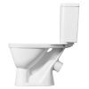 Унитаз Уно с бачком, белый, 2 х кн.арм., косой выпуск, нижн.подв., сиденье дюропласт, микролифт