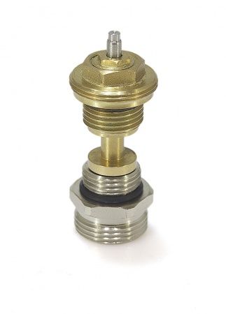 Клапан регулировочный коллекторной группы (ручной), 1/2" - 3/4" НР "Евроконус" (с кольцом)