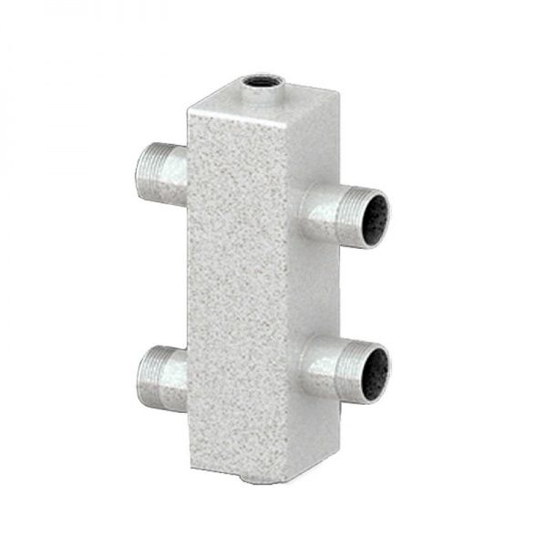 Гидрострелка Г 70/2 (2 контура, 70кВт, Р-6 бар, вход/выход 1 1/4" НР, 540/160/80мм)