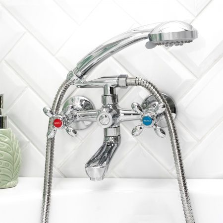 Смеситель BOOU для ван. двур., BA5318-2-B702