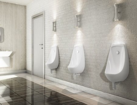 Писсуар "КАСКАД" настенный с сенсором