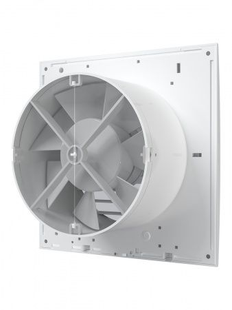Вентилятор D-125мм, 175х175мм, ERA 5S C (с сеткой и клапаном 183 м3/ч, 50 Па, 16 Вт, 220В, 36 дБ)