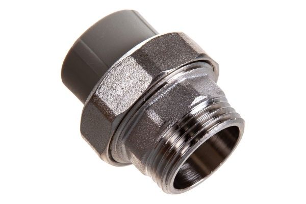 Муфта PPRC комбинированная разъемная (американка) НР 20х3/4"   (серый) Valfex