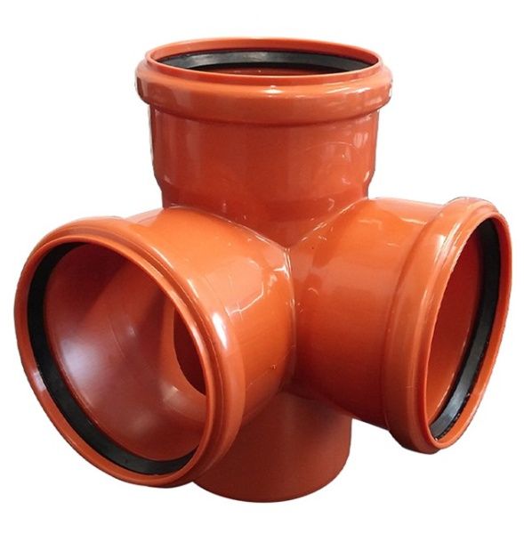 Крестовина РР 2-х плоскостная 110-110-110/90 (оранж.)