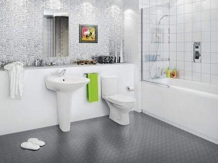 Унитаз "Ультра" АНТИВСПЛЕСК, белый, 1 кн.арм., косой выпуск, нижн.подв., сид.полипр.