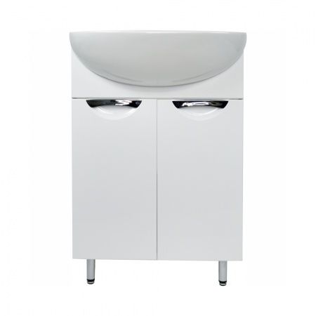 Тумба "Афина 60" под умывывальник "Уют 60" Rosa