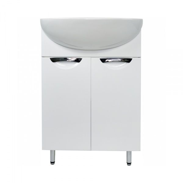 Тумба "Афина 60" под умывывальник "Уют 60" Rosa