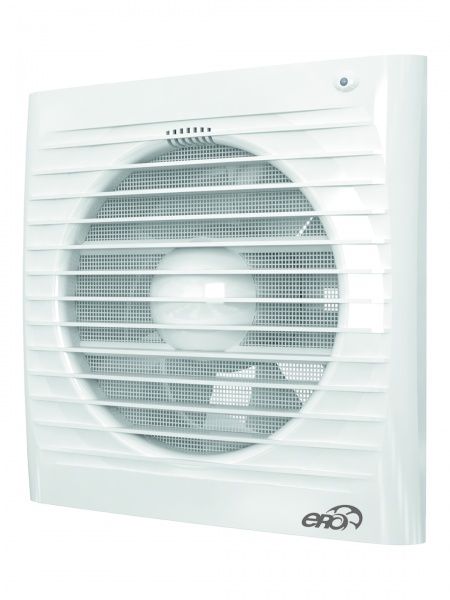 Вентилятор D-125мм, 175х175мм, ERA 5S C (с сеткой и клапаном 183 м3/ч, 50 Па, 16 Вт, 220В, 36 дБ)