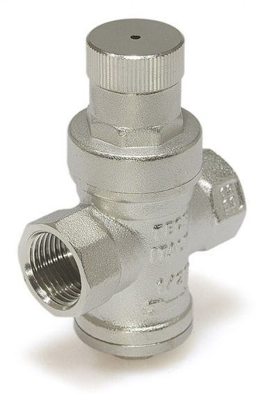 Редуктор давления TIM Ду 15   (1-4Bar, никелированный)