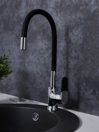 Смеситель РМС для кух. однор., выс.изл. SL123BL-016F