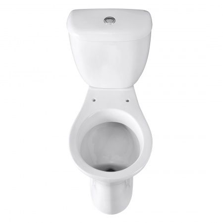 Унитаз "Виктория" АНТИВП., белый, 1 кн.арм., косой выпуск, нижн.подв., сид.полипр.