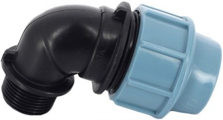 Отвод переходной НР 32х1", Р-16 (ПНД, Компрессия)