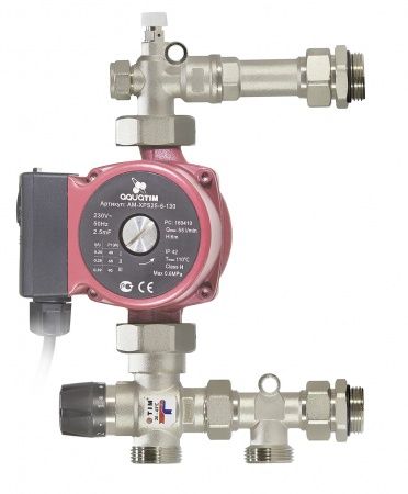 Насосно-смесительный узел TIM JH-1035 (установка насоса - свободная, 1 1/2") /Без насоса/