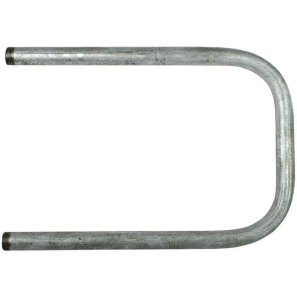 Полотенцесушитель П500х500 1"НР стальной (оцинк.)