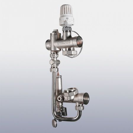 Насосно-смесительный узел без насоса VT.VALMIX.0.130, монтажная длина насоса 130 мм. /Без насоса/