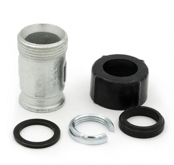 Муфта зажимная чугунная, оцинкованная GEBO IK 3/4" ВР