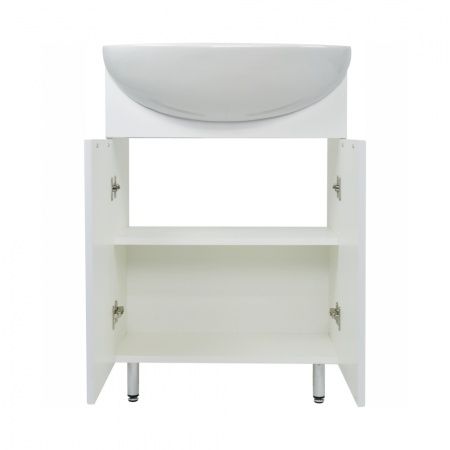 Тумба "Афина 60" под умывывальник "Уют 60" Rosa