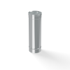 Дымоход нерж. Ф110 - 0,5 м. (430/0,5 мм.)