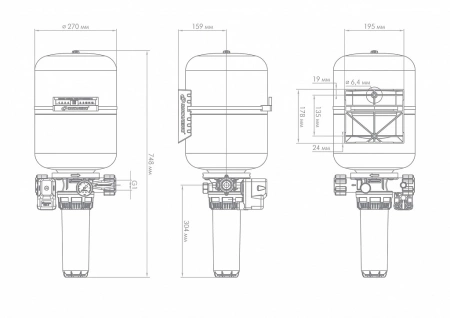 ДЖИЛЕКС КРАБ 24, Комплексное решение автоматизации на баке