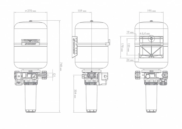 ДЖИЛЕКС КРАБ 24, Комплексное решение автоматизации на баке