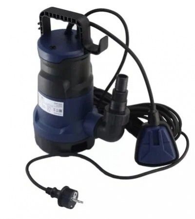 Насос дренажный DW 900 с поплавком (пластик, Qmax=14 куб.м./час, Hmax=9 м., 900 Вт, кабель 10 м.)