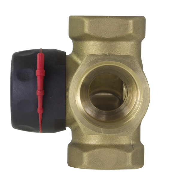 Клапан регулирующий (смесительный) трехходовой VRG131-04 Ду25 TIM