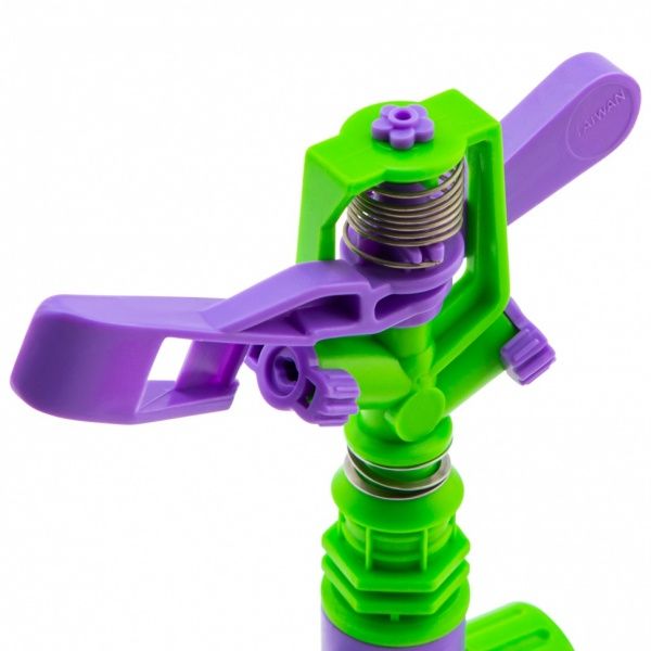 Разбрызгиватель пластиковый, двухсторонний, площадь до 280м2, струя от 3 до 11м