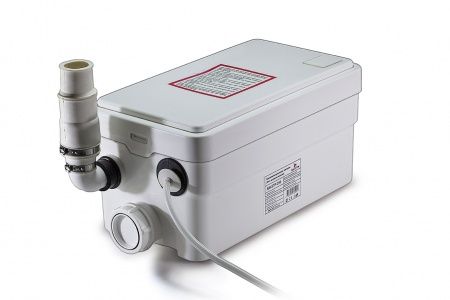 Канализационная насосная станция AM-STP-250 (250 Вт, Qмакс - 66 л/мин; Нмакс - 5 м)