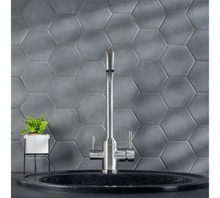 Смеситель РМС для кухни с переключением фильтра для питьевой воды  SUS124-017F-015