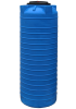Емкость ПЭ цилиндрическая синего цвета VERT 500л