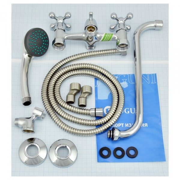 Смеситель для ван. двур., длин.изл. JGN0140