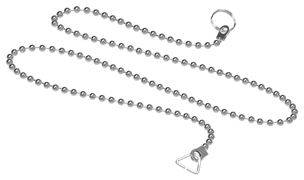 Цепочка для пробки сифона, L-60см