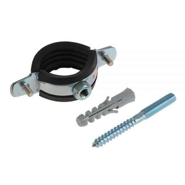 Хомут металлический с крепежом 38-43мм (1 1/4",М8)