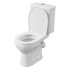 Унитаз "Орион (комфорт)" АНТИВСП., белый, 1 кн.арм., косой выпуск, нижн.подв.,сид.полипр., микр