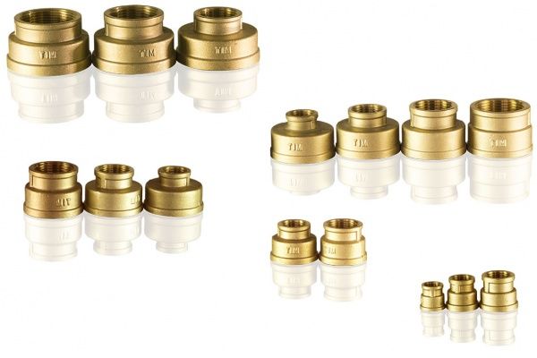 Муфта латунная переходная Ду 50х40